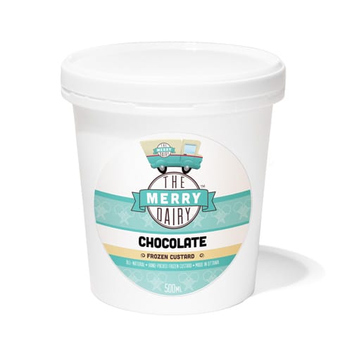 merry dairy chocolate ice cream pint